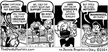 There's probably a comic series about sidekick support groups. 