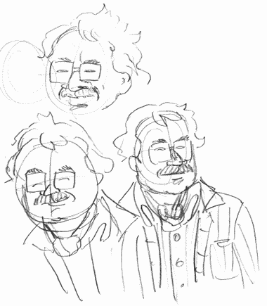 sketches of my dad