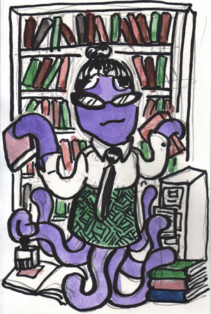 octopus librarian