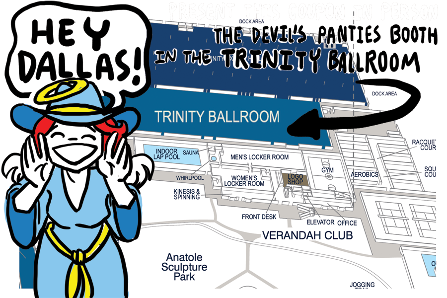 I don't know WHERE in the Trinity ballroom, but I'm told that I will be in it.