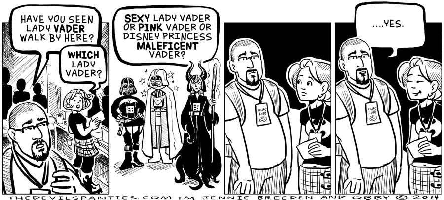 If there isn't a Maleficent Vader, there should be.