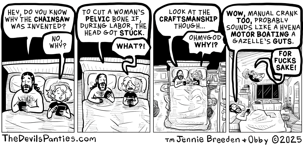 Of course it was, because womens health is painless