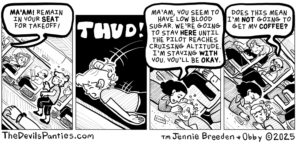 But also passengers who were Doctors and Nurses came out of the woodwork. It was amazing. 